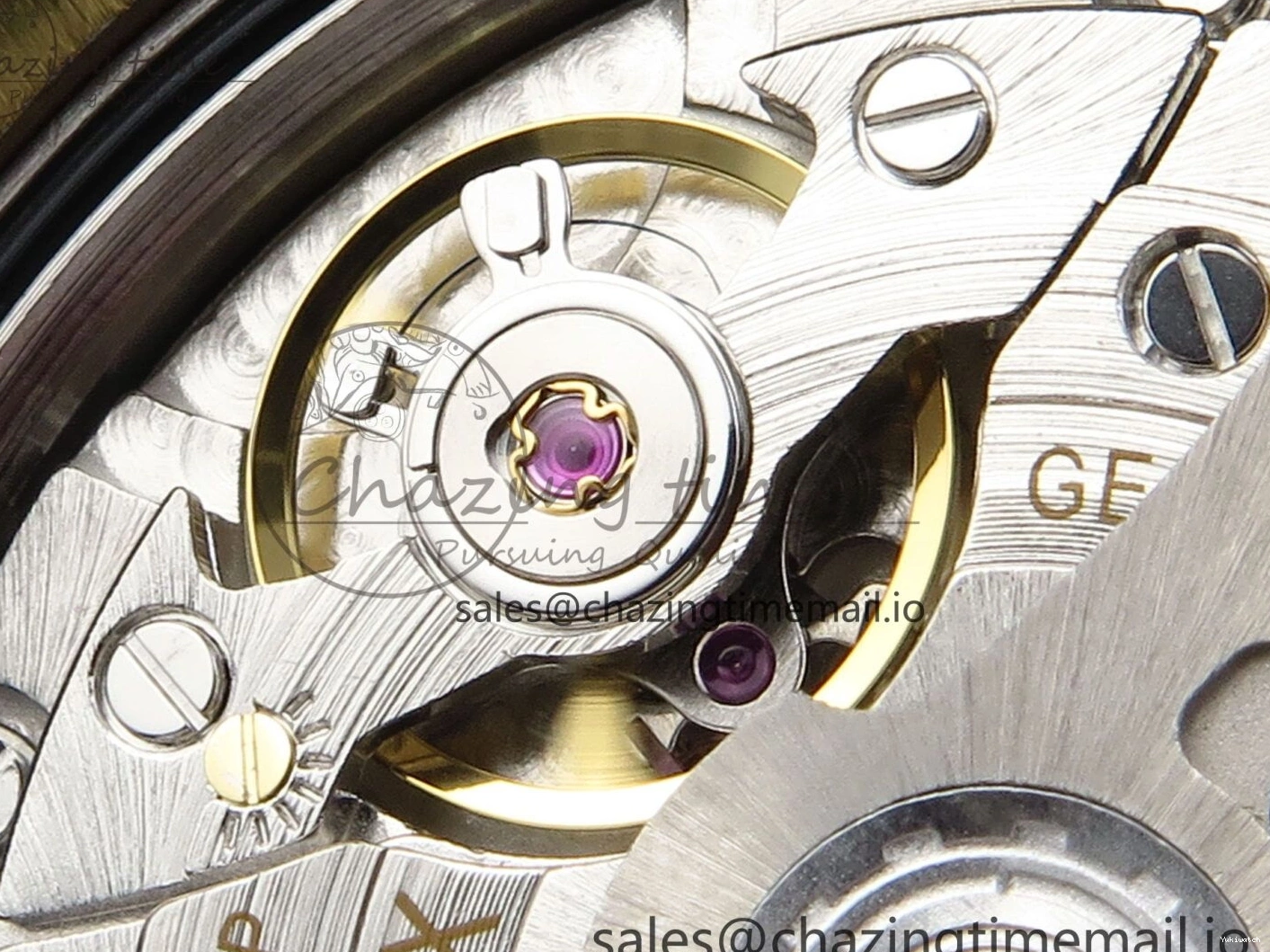 A3235 on Edition 36 126233 YG EWEF Marker Best DateJust Green Gray Bracelet Roman Dial Oyster SS 0212